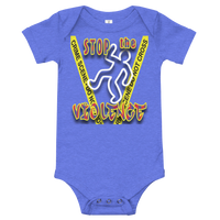 STOP the VIOLENCE 348 Infant Short Sleeve One-Piece STOP the VIOLENCE