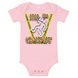 STOP the VIOLENCE 348 Infant Short Sleeve One-Piece STOP the VIOLENCE