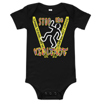 STOP the VIOLENCE 348 Infant Short Sleeve One-Piece STOP the VIOLENCE