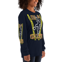 STOP the VIOLENCE 181 Unisex American Apparel Long Sleeve T-Shirt STOP the VIOLENCE