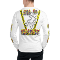STOP the VIOLENCE 089 Men's Champion Max Long-Sleeve T-Shirt STOP the VIOLENCE