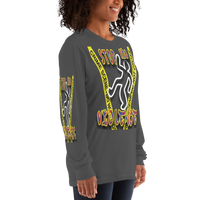 STOP the VIOLENCE 181 Unisex American Apparel Long Sleeve T-Shirt STOP the VIOLENCE