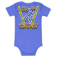 STOP the VIOLENCE 348 Infant Short Sleeve One-Piece STOP the VIOLENCE