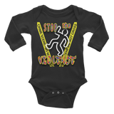 STOP the VIOLENCE 347 Infant Long Sleeve Bodysuit STOP the VIOLENCE