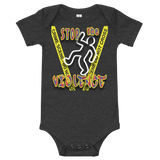 STOP the VIOLENCE 348 Infant Short Sleeve One-Piece STOP the VIOLENCE