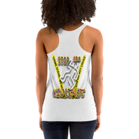 STOP the VIOLENCE 256 Women's Racerback Tank STOP the VIOLENCE