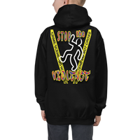 STOP the VIOLENCE 356 Kid's Hooded Sweatshirt STOP the VIOLENCE