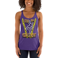 STOP the VIOLENCE 256 Women's Racerback Tank STOP the VIOLENCE