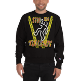 STOP the VIOLENCE 093 Men's Champion Max Crewneck Sweatshirt  STOP the VIOLENCE