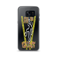 STOP the VIOLENCE 149 Samsung S7, S7 edge, S10, S10+, S10 lite Phone Case STOP the VIOLENCE