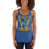 STOP the VIOLENCE 256 Women's Racerback Tank STOP the VIOLENCE