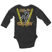 STOP the VIOLENCE 347 Infant Long Sleeve Bodysuit STOP the VIOLENCE