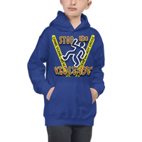 STOP the VIOLENCE 356 Kid's Hooded Sweatshirt STOP the VIOLENCE