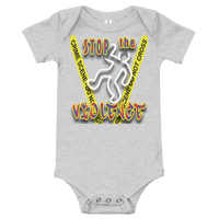 STOP the VIOLENCE 348 Infant Short Sleeve One-Piece STOP the VIOLENCE