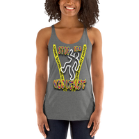 STOP the VIOLENCE 256 Women's Racerback Tank STOP the VIOLENCE