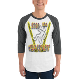 STOP the VIOLENCE 197 Unisex Raglan 3/4 Sleeve T-Shirt STOP the VIOLENCE